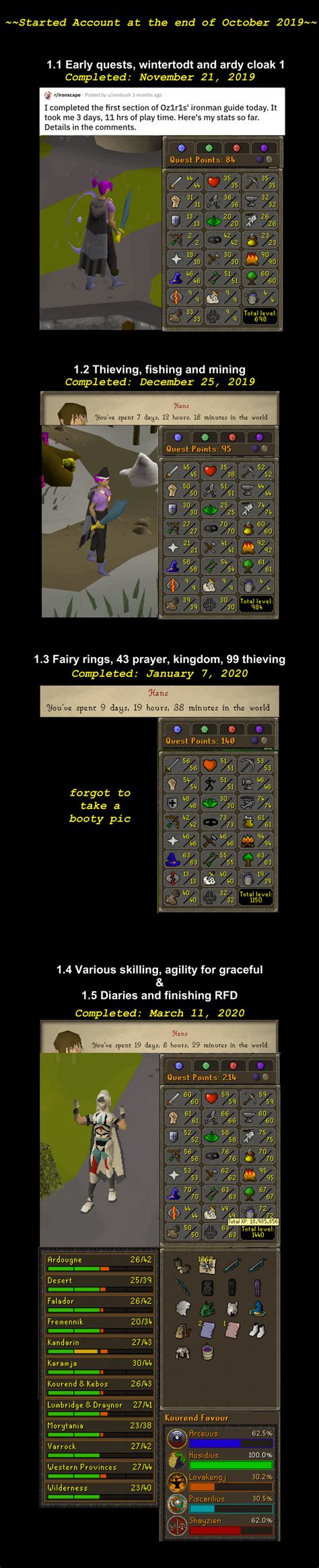 osrs oziach|oziris ironman guide.